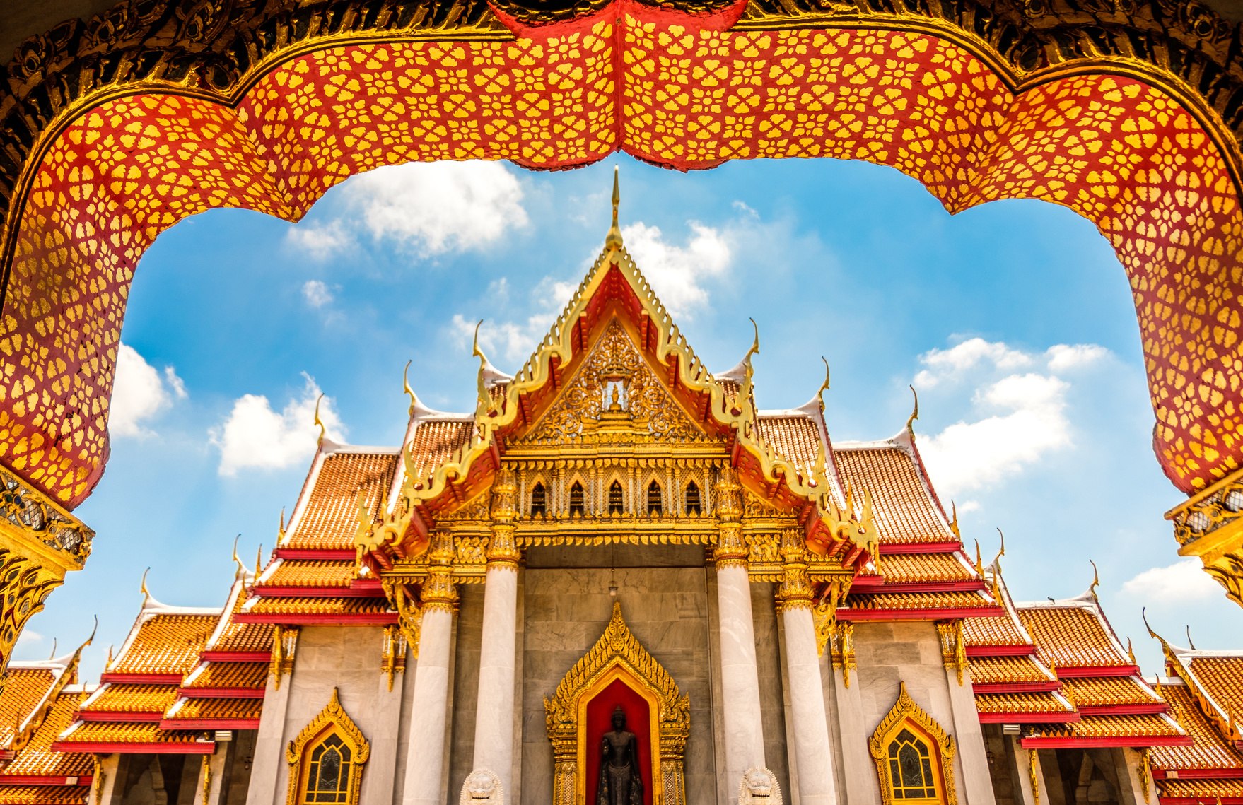 Wat benchamabophit dusitvanaram, Bangkok, Thailand